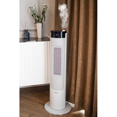 Gerlach Tower heater with Humidifier GL 7733 Ceramic, 2200W, Number of power levels 2, Suitable for 9